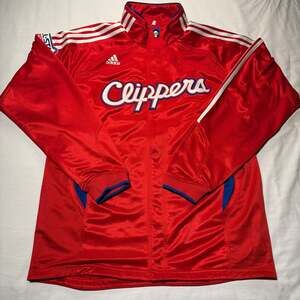 Adidas Los Angeles Clippers NBA On-Court Full Zip Warm-Up Jacket